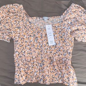 Patrons of peace cropped blouse